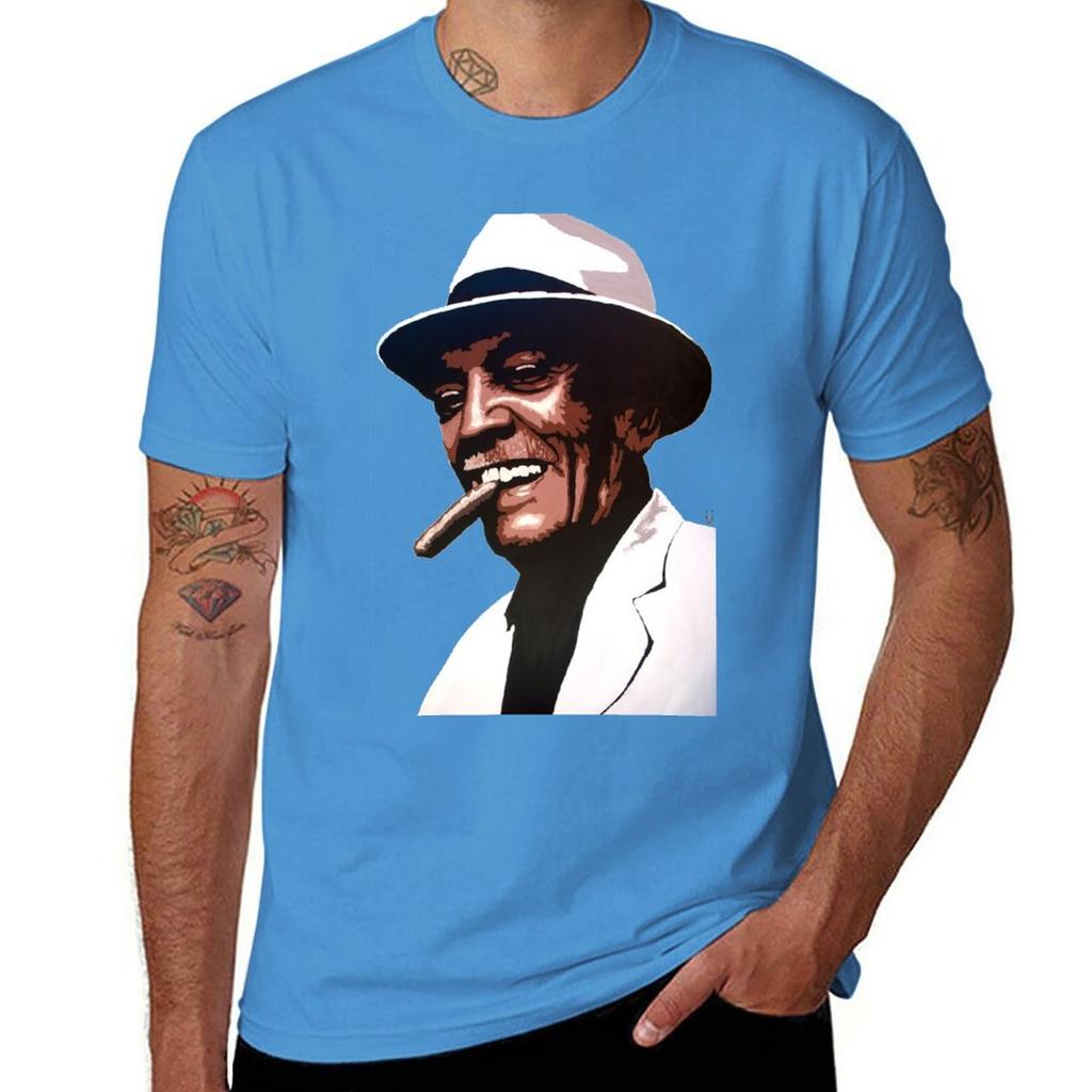 Compay Segundo TShirt Kawaii Clothes Graphics Short Sleeve Tee Sweat T Shirts for Men Graphic
