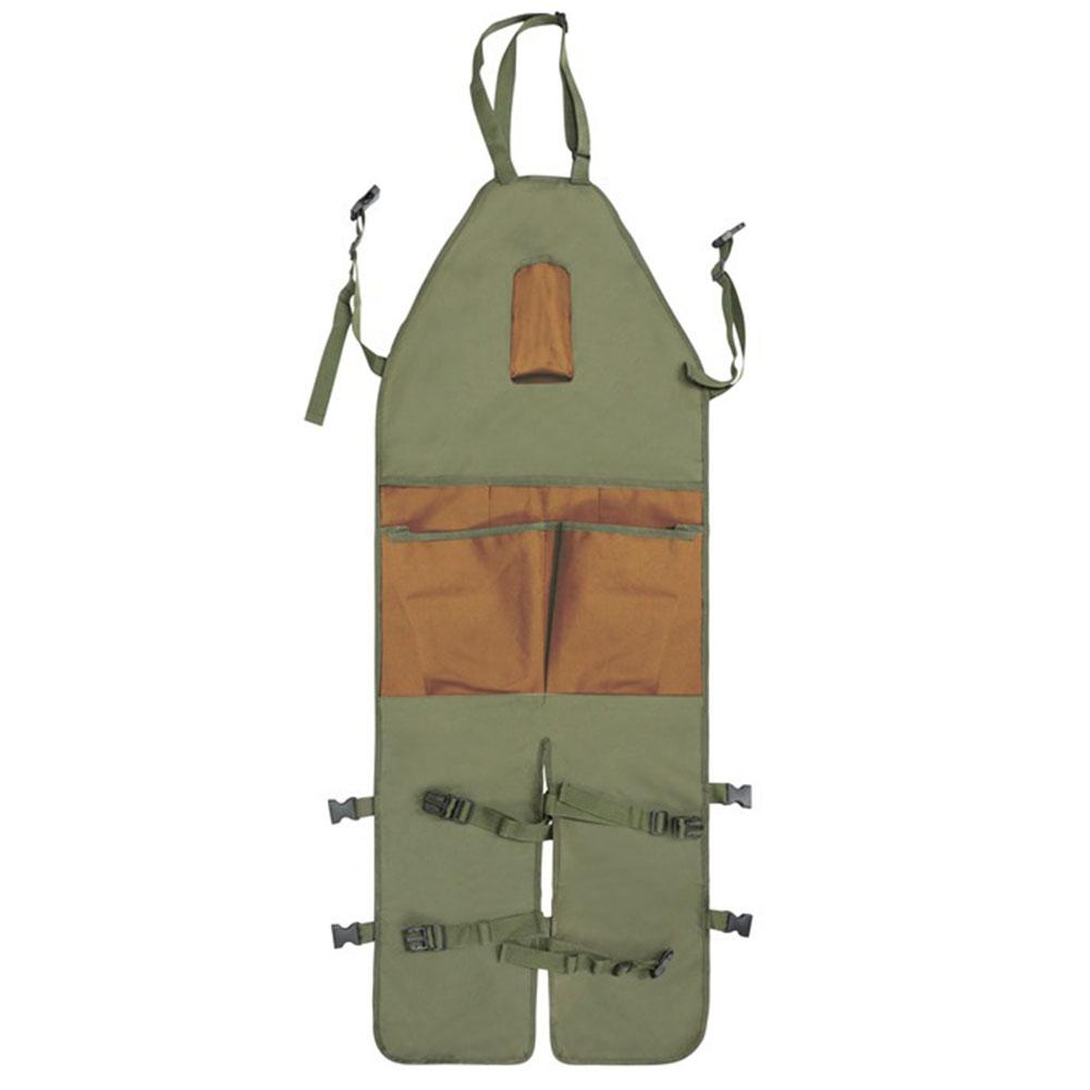 Zahradní zástěra z oxfordské látky Nastavitelný popruh Zástěra odolná proti skvrnám Zástěra chránící nohy pro zahradničení Venkovní prořezávání