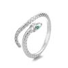 Natal Year, Little Spirit Snake Ring, Women'S High Sense Stacking, Wearing An Open Snake Ring, Personalized Jewelry, Tail Ring, Niche Design