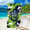 Canberra Logo Quick-Dry Microfiber Beach Towel Super Soft & Absorbent for Bath, Beach, Travel  Bath Time Accessory, Fan gifts