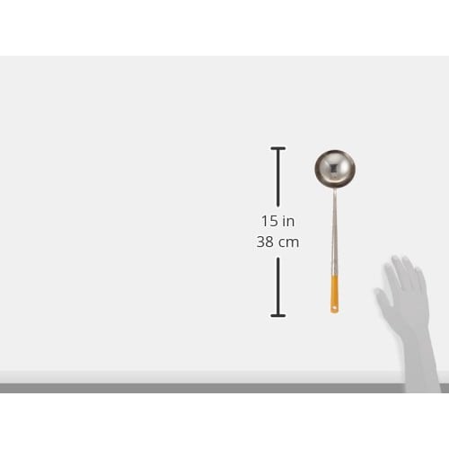 Risu 18-0 Wooden Handle Chinese Ladle (95) Mini