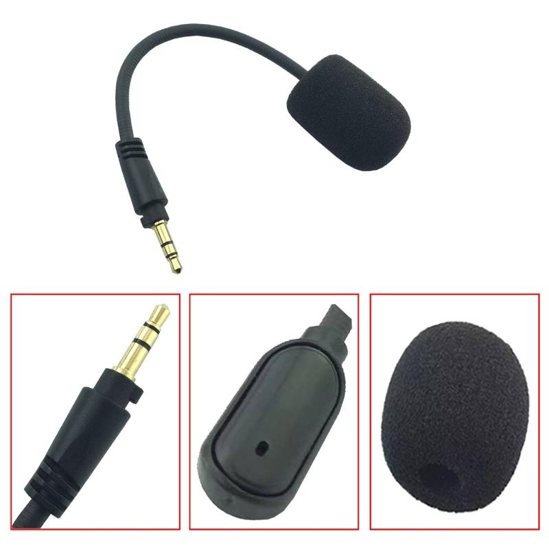 Universal Gaming Headsets Mic Quick Plugs Design Compatible Multiple Devices Auditory
