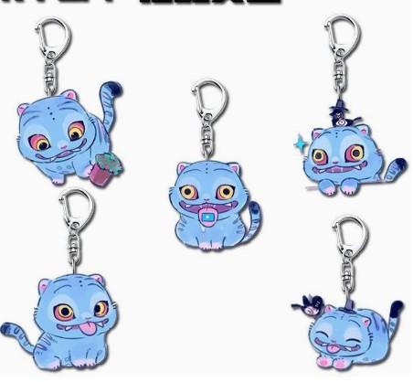 NewKPOP Witch Hunt animation merchandise acrylic key ring bagpack pendant, mobile phone handbag decoration can be used to give presents