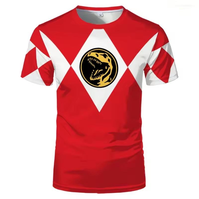 3D Dinosaur Print Sports Quick-dry Breathable Men Mesh T-shirt Outdoor Casual Street Fashion Men Short Sleeve Top Clothing