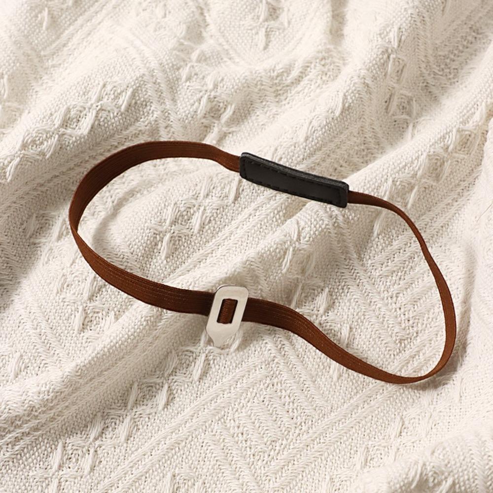 

Металлическая закладка-указатель, инструмент для разметки страниц, красочная гибкая закладка-ремешок, эластичная закладка, подарок коричневый