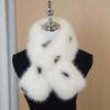 Cozy Skin Friendly Spotted Bucket Cap Thick Warm Plush Neck Warmer Leopard Scarf  Outdoor Travel