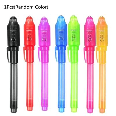 Invisible Ink Pen with UV Light Fun Activity Entertainment Party Favors Giveaways Xmas Goody Bag Stuffer for Kids Adults