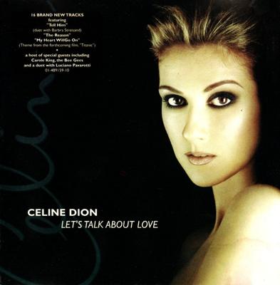 CD CELINE DION - Let's Talk About Love COL4891592 Columbia 1997 Europe Dance & Electronica Used