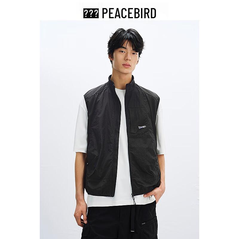 

Мужская куртка-жилет PEACEBIRD с воротником-стойкой, для улицы, комбинированная 3XL