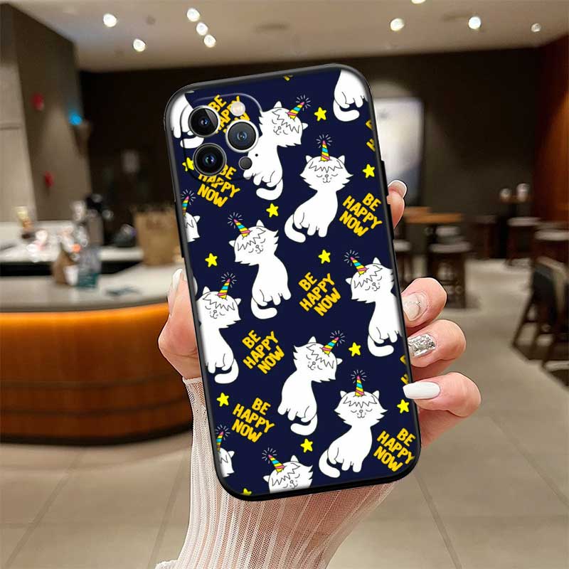 UP20 Cat Kitten Meow Shell Phone Case for Samsung Galaxy Note 10 20 S23 S24 S25 Ultra FE Plus Edge Lite A02S A35 A07 A17