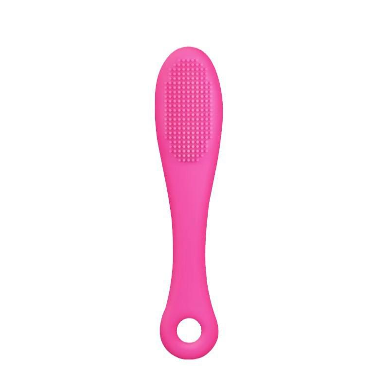 Silicone Nasal Tip Brush for Pore Cleaning, Soft Bristle Facial Cleanser to Remove Blackheads and Clean Nasal Wings