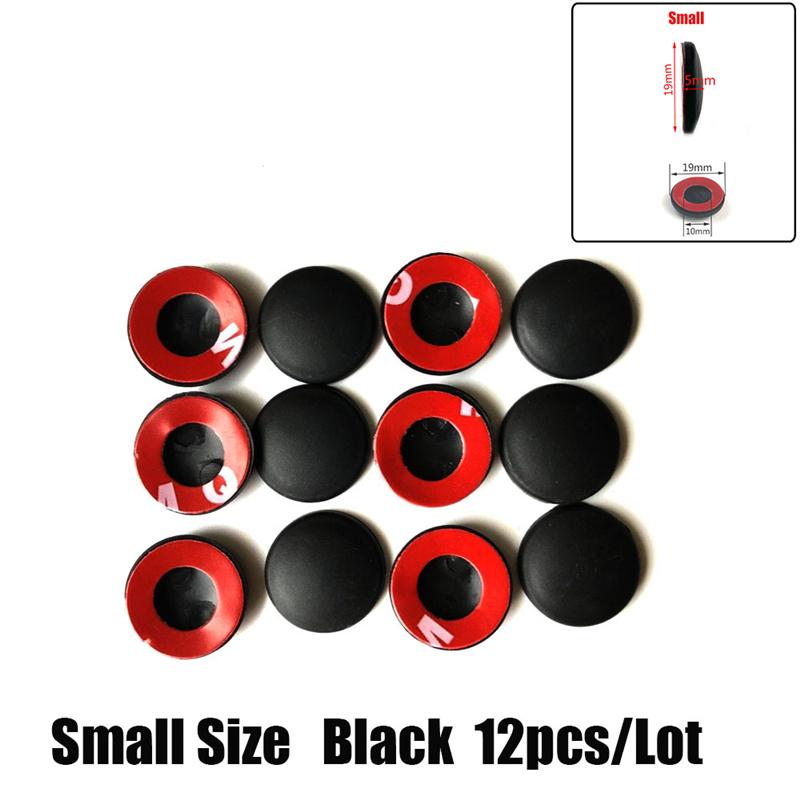 12pcs Car Door Lock Screw Protector Cover For Tiguan Polo Passat CC Golf Teramont EOS Scirocco Sharan Fox Ameo Arteon C-Coupe