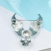 Halloween Skull Punk Checkered Ornaments Popular Halloween Gift Brooch