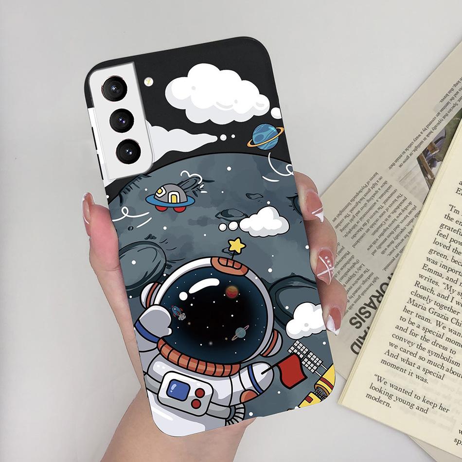 For Samsung Galaxy S21 Plus Ultra FE 5G Case Cute Painted Silicone Soft Protective Phone Cover for SamsungS21 S 21 FE Plus Ultra