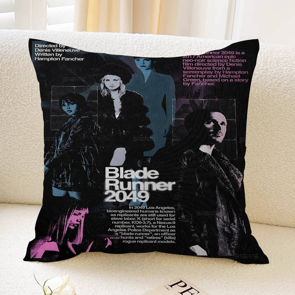 Classic Movie BBlade RunnerS Cushion Cover Polyester Sofa Cushions Decorative Throw Pillows Home Decoration Pillowcover