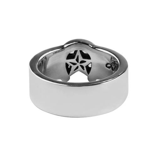 Anonymous Artisan Star Horseshoe Ring