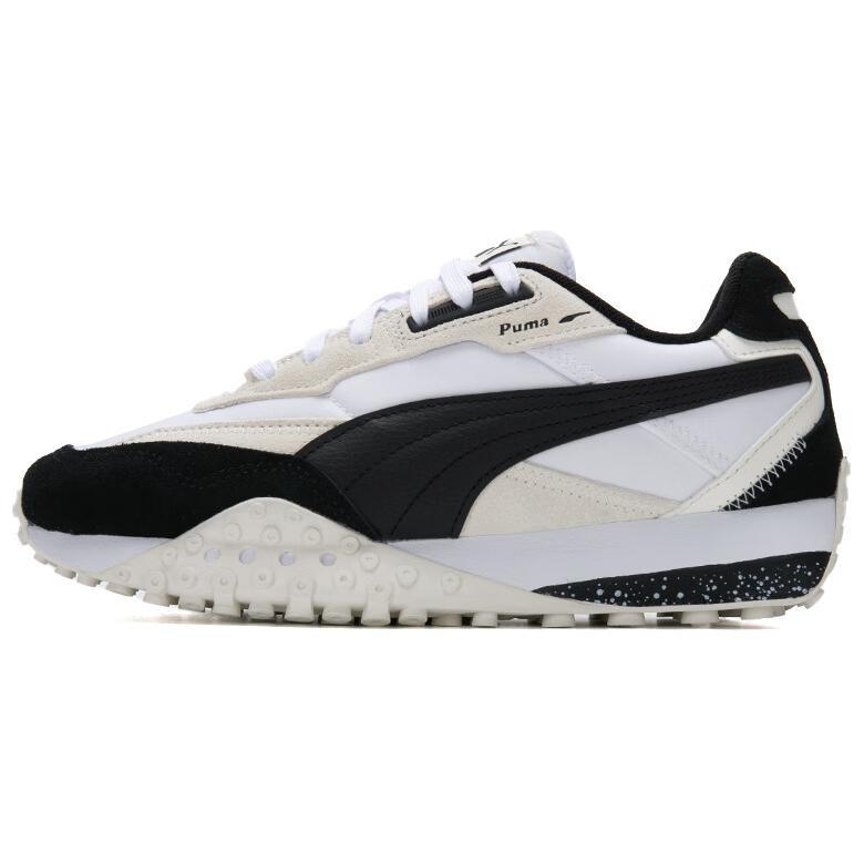 PUMA Blktop Rider  White Black  Men s 392725-37 EU 39