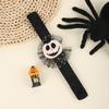 Halloween Children's Funny Slap-ring Wristbands, Kindergarten Student Party Gifts, Pumpkin Ghost Plushie Rattle, Circular Toy