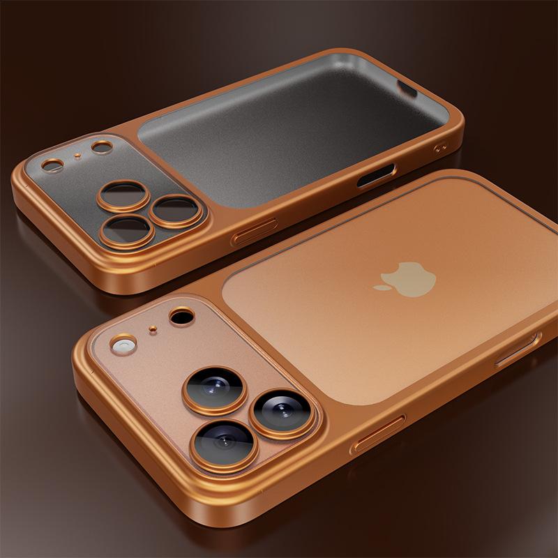 

Официальный матовый полупрозрачный тонкий чехол Cosmic Orange для iPhone 17 Pro Max Air Series, бампер для 17 Pro iPhone17 Pro оранжевый