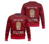 Herren 3D Weihnachtsdruck Rundhals Pullover Hoodie - Lässiges Langarm Oberteil