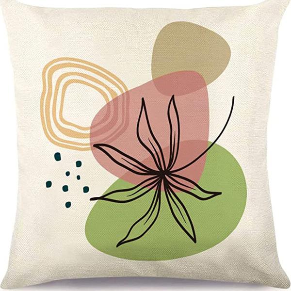 Morandi Color Abstract Pillowcase Minimalist Decorative Pillowcase Abstract Aesthetic Sofa Pillow Cushion Cover