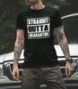 Straight Outta Quarantine Shirt Stay Safe Social Distance Distancing T-Shirt