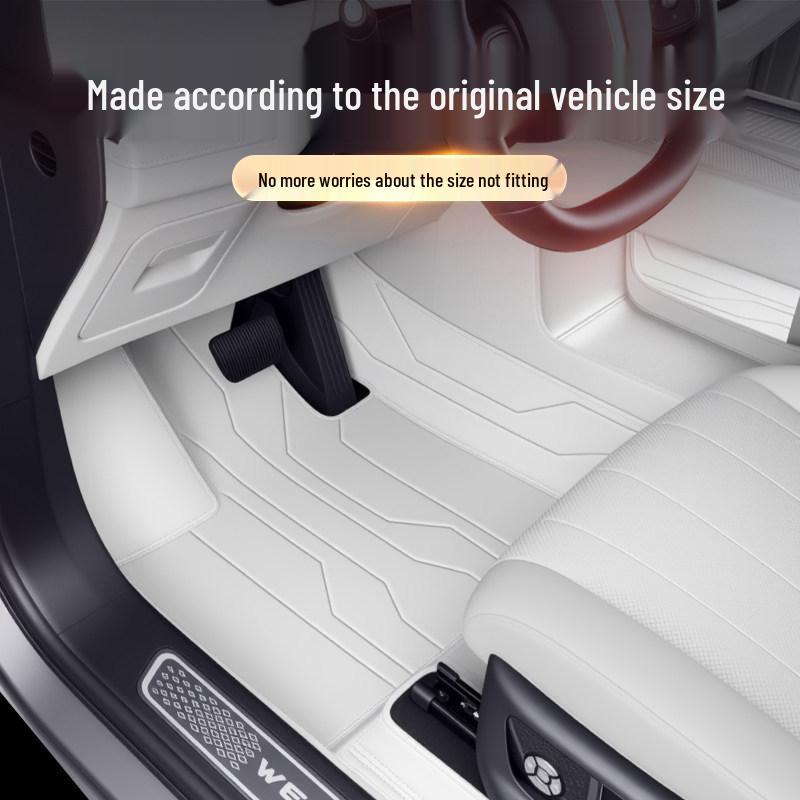 Fully Enclosed Floor and Trunk Mats for WEY Blue Mountain (Model Years 23-26) - Car Modification Accessories