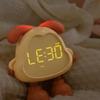 With Light Puppy Alarm Clock Large Volume LED Display Children's Night Light Timer USB Rechargeable Cute Bedside Clock