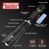 High Power Led Flashlight Zoomable Aluminum Camping Torch Waterproof Uses Batteries Outdoor Activities