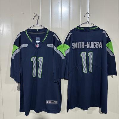 2026 NFL Seattle Seahawks Short Sleeve Jersey Embroidered Printed Football Fans
