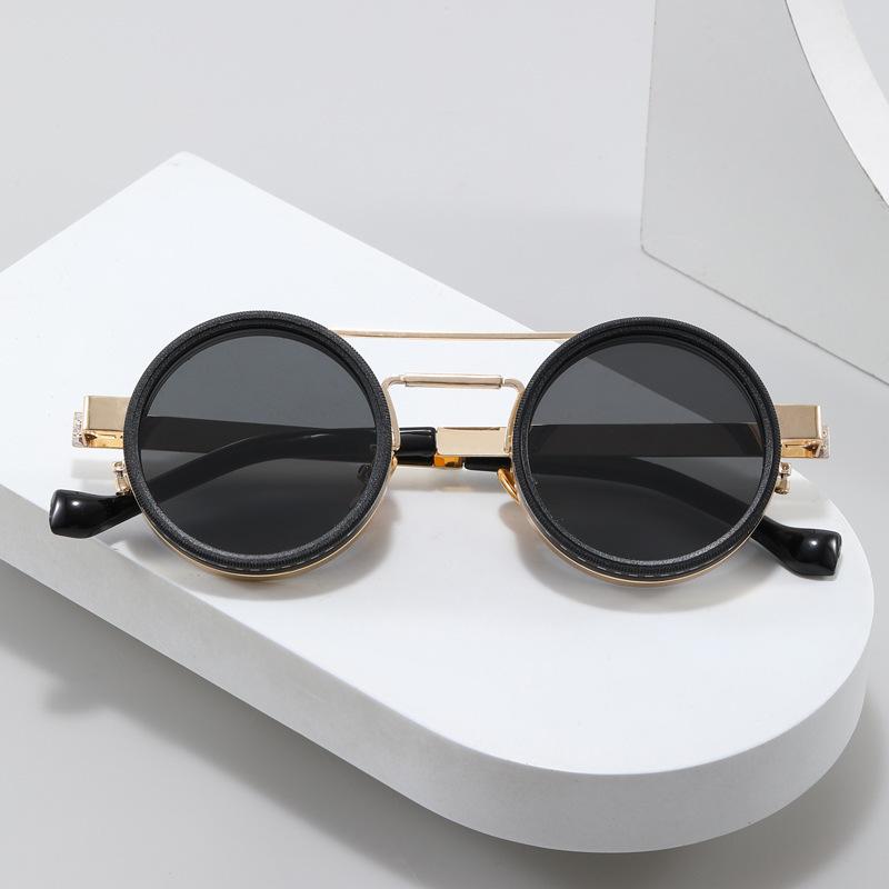 NA file adjustable polarized sunglasses European and American style personalized punk glasses men's and women's driving dimming sunglasses