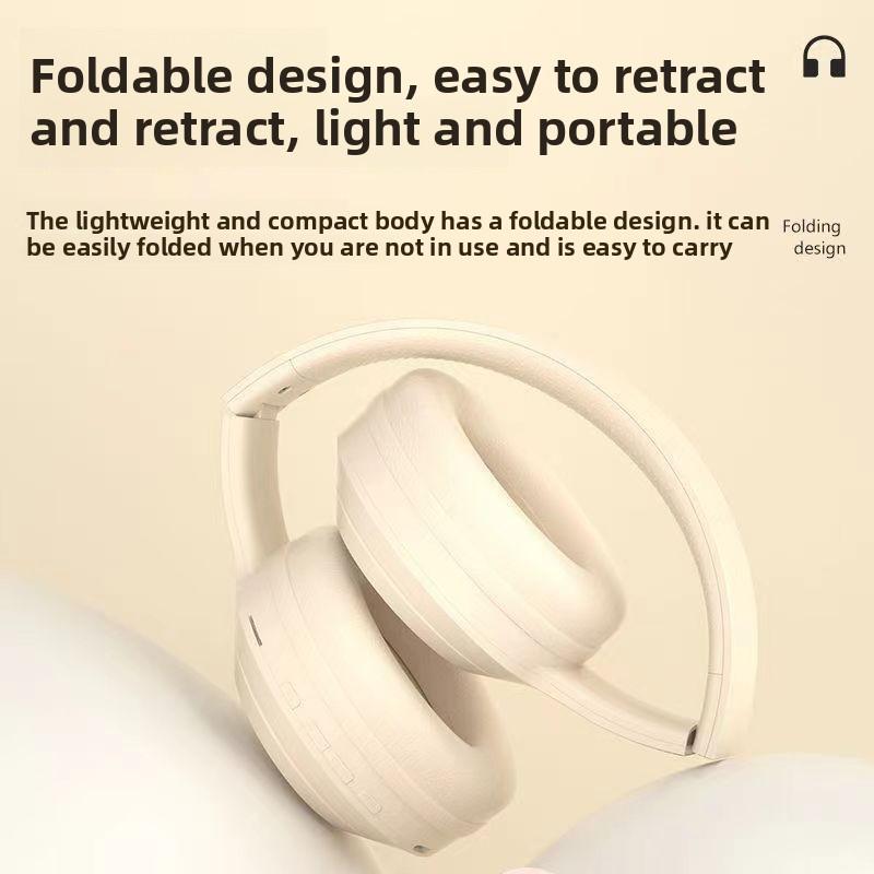 Wireless Music Long Battery Life Active Noise Cancellation Bluetooth Headset Universal