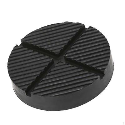 Car Lift Jack Stand Rubber Pad Floor Adapter, Round Rail Pinch Weld Protector,