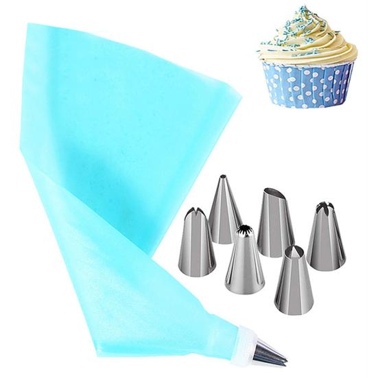 8Pcs Cream Flower Icing Nozzle Tips Piping Bag Pastr1y Cake Decorating Tools Set