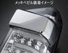 VALENTI Jewel LED Tail Lamps LEDs 12 LED for Nissan (72 + Bars), Clear/Chrome, N-BOX (H23.12-), JF1/2 (All Grades), TH12NBX-CC-1