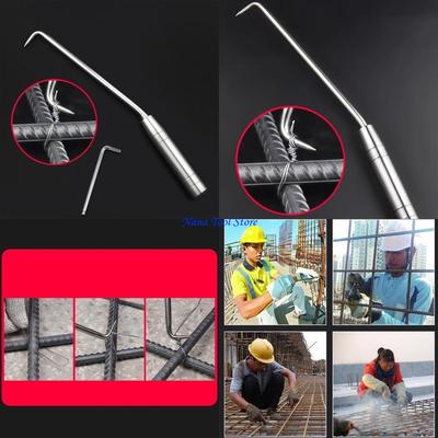 31GJ Schneller Beton Drahtwickel Strickklemme Stahl Draht Eisen Binden Handwerkzeuge