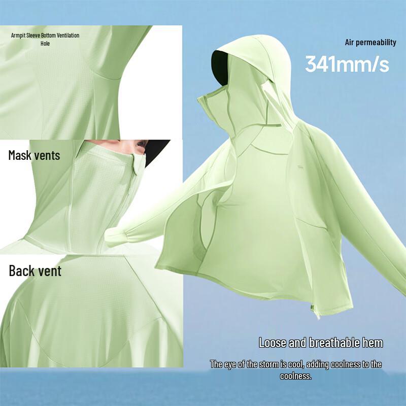beneunder Loose-fit Cooling UV Protection Jacket AL417