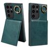 Ring Bracket Vertical Opening Wallet Card Slot Phone Case for Samsung Galaxy S22,S23,S24,A05,A12,A13,A14,A15,A52,A72,A22,A32,A33,A53,A73,A23,A24...