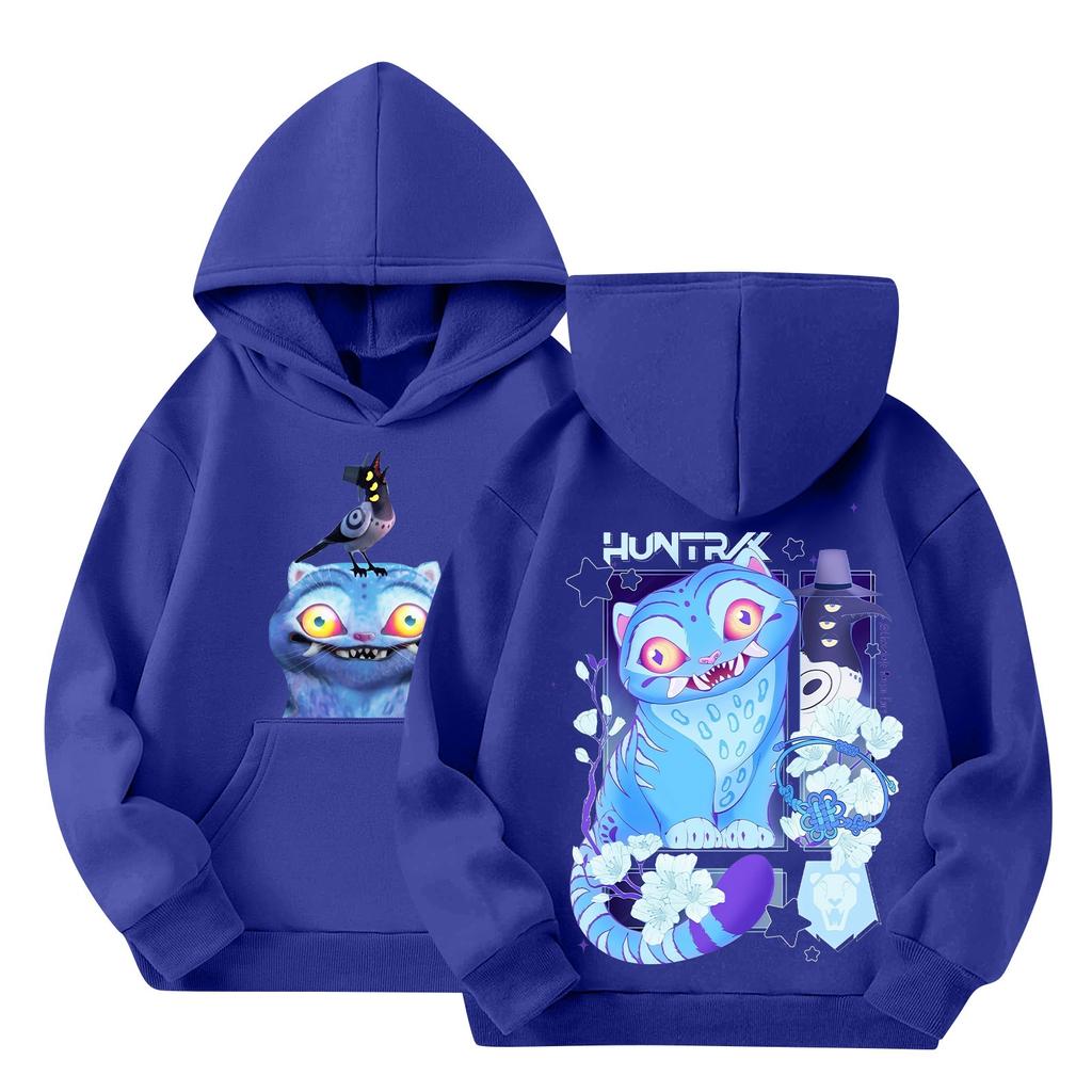 Women's Hooded Gradient Printed Long Sleeved Sweatshirt Loose Women's Sweatshirt Sweatshirt