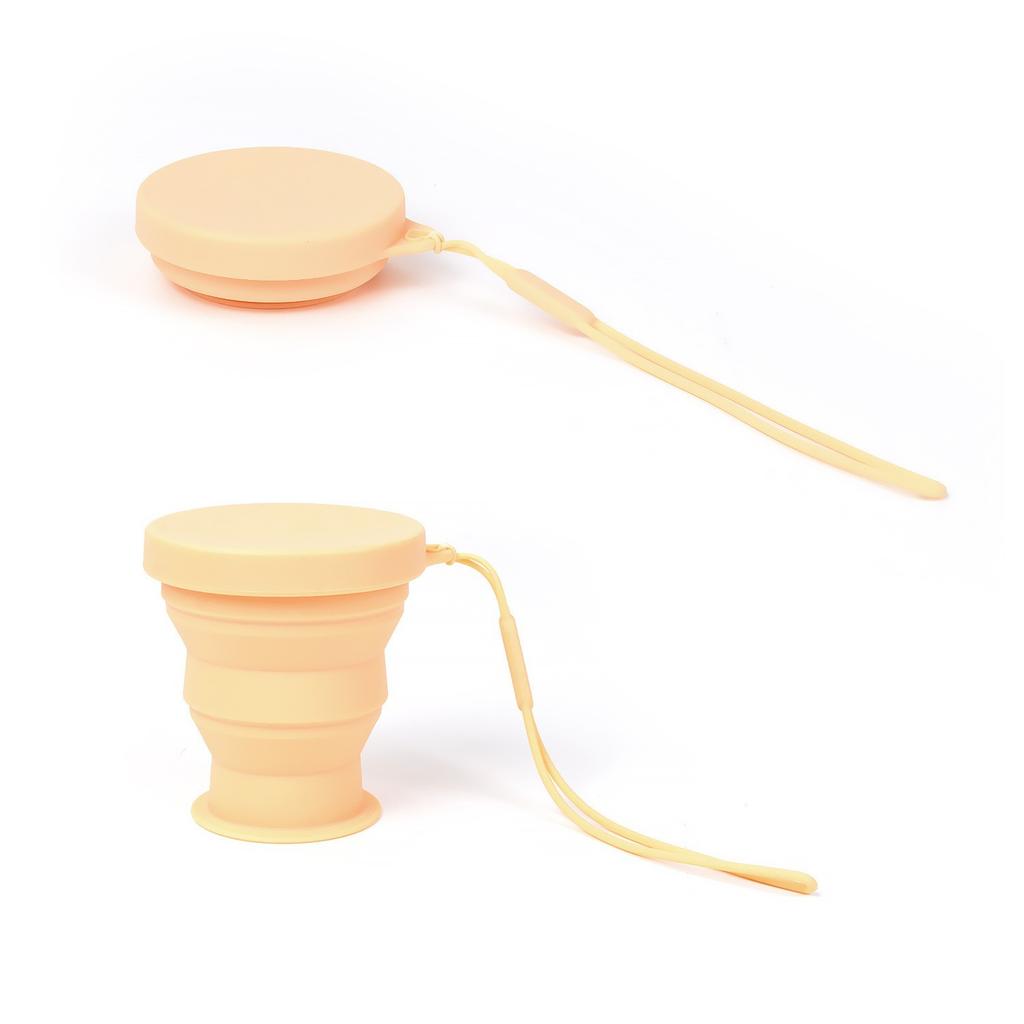 Portable Folding Silicone Outdoor Cup High Temperature Resistance Travel Compression Gargle Practical Drinkware for On-The-Go