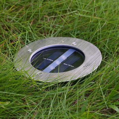 LED Solarbetriebene Unterirdische Begrabene Leuchte Lampe Weg Straße Garten Terrassenbeleuchtung