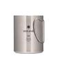 Snow Peak Stainless Steel Vacuum Mug Set Stainless 300mm x Measuring Perfect for Outdoor New and Outdoor Fun Lucky FK-421, Steel, 450mm, Cup, BBQ,