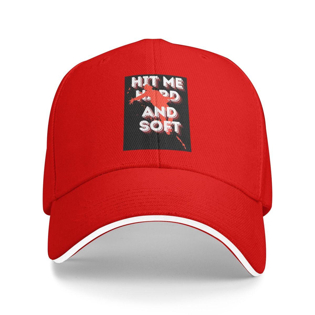 

Hit Me Hard And Soft Billies Baseball Caps Snapback Baseball Hats Breathable Casual Casquette Outdoor for Men And Women One Size