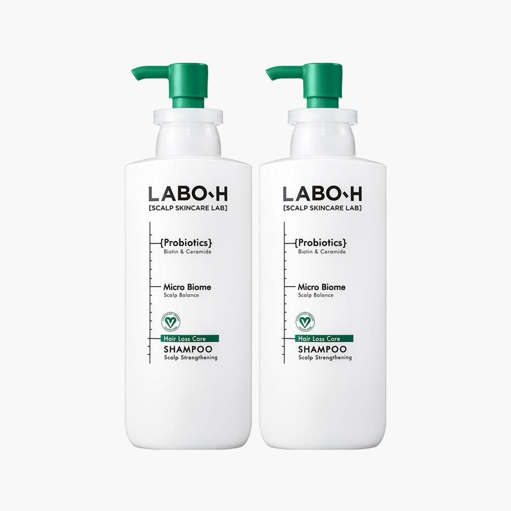 Scalp Strengthening Clinic Hair Loss Relief Shampoo 400ml 2 Bottles