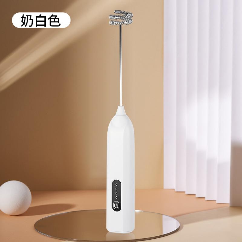 Electric Egg and Milk Frother Mini Milk Foam Stirring Stick for Coffee
