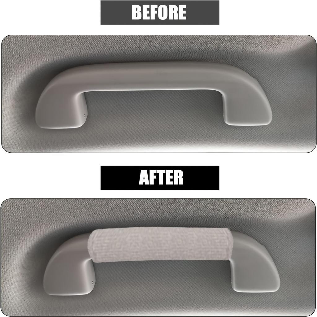 4 stk Mykt Bilhåndtakstrekk, Bildørhåndtakbeskytter for Bilinteriørdekorasjon
