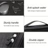 Cable storage bag waterproof digital electronic organizer portable USB data line charger plug storage bag travel cable organizer