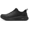 Casual Mixed Material Synthetic Leather Comfortable Durable Casual Shoes Men Shoes Black 205656-BBK