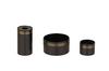 Oda Kobo Brass Modern Buddhist Altar Set (Indigo, 3-piece Set)