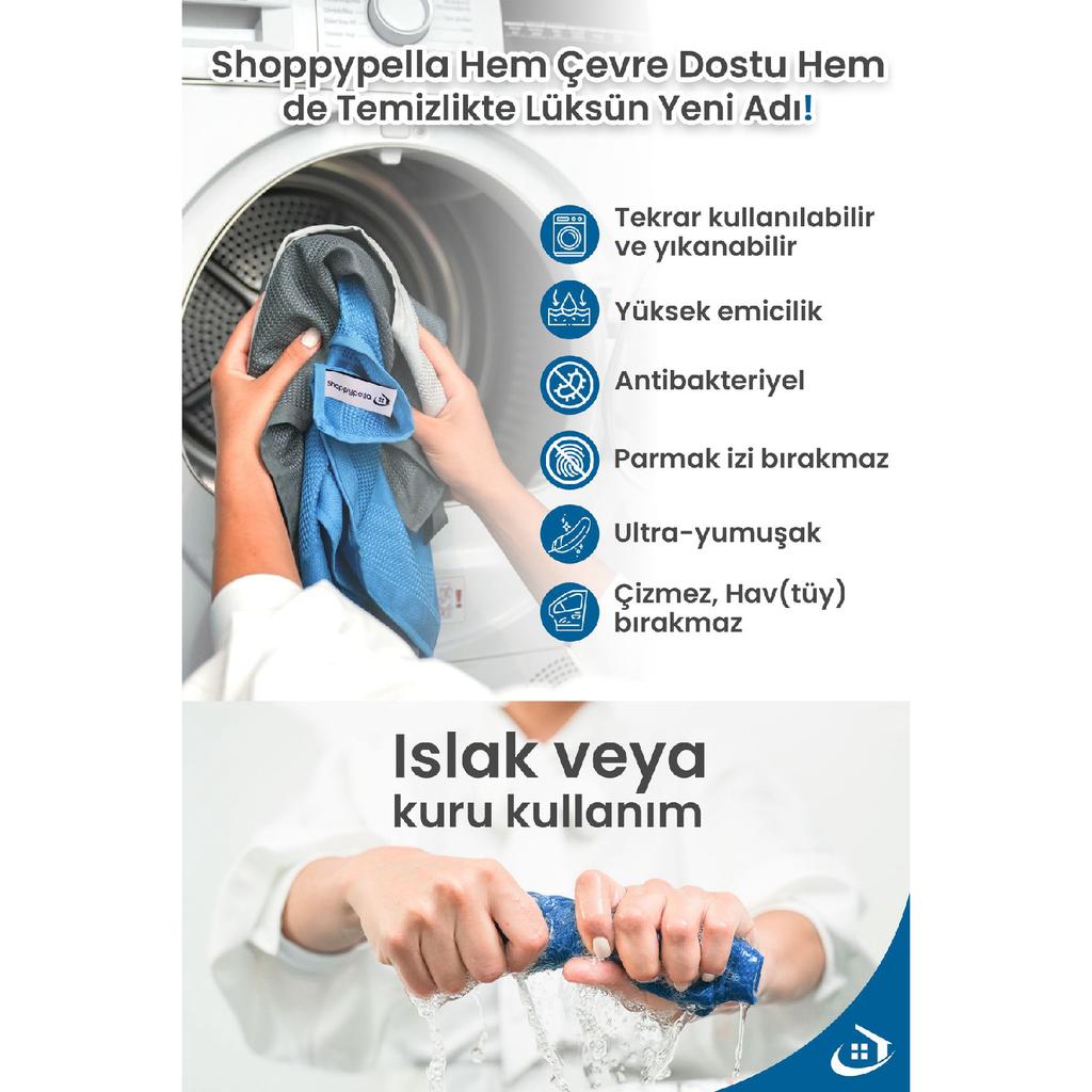 Imported 3-pack Microfiber Cleaning Cloth